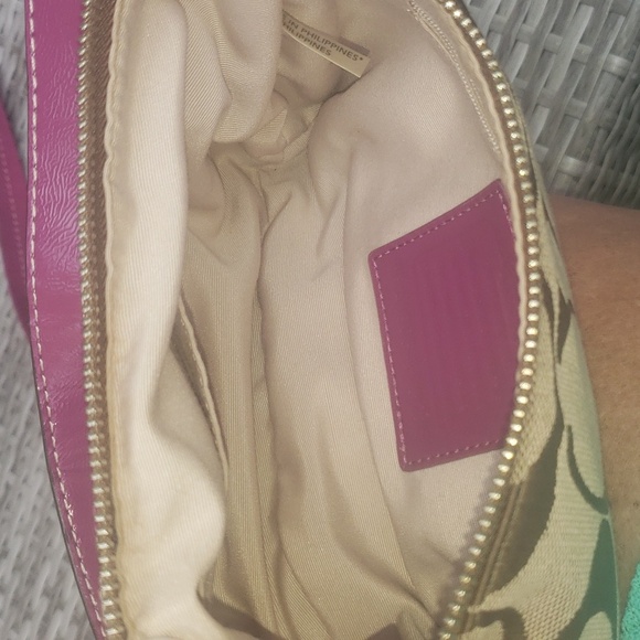 ❤COACH Signature Stripe Demi Top Handle (NWOT) - Picture 9 of 15